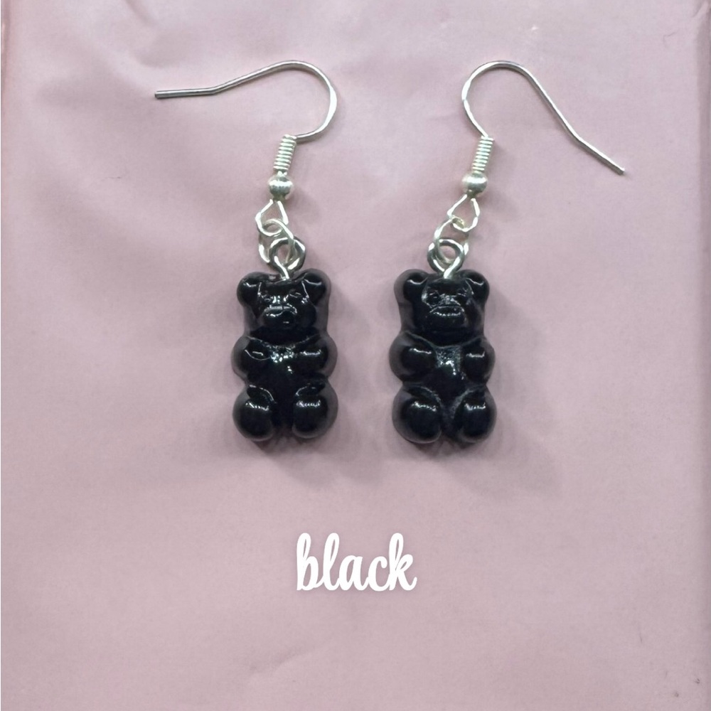 Black Bear Earrings
